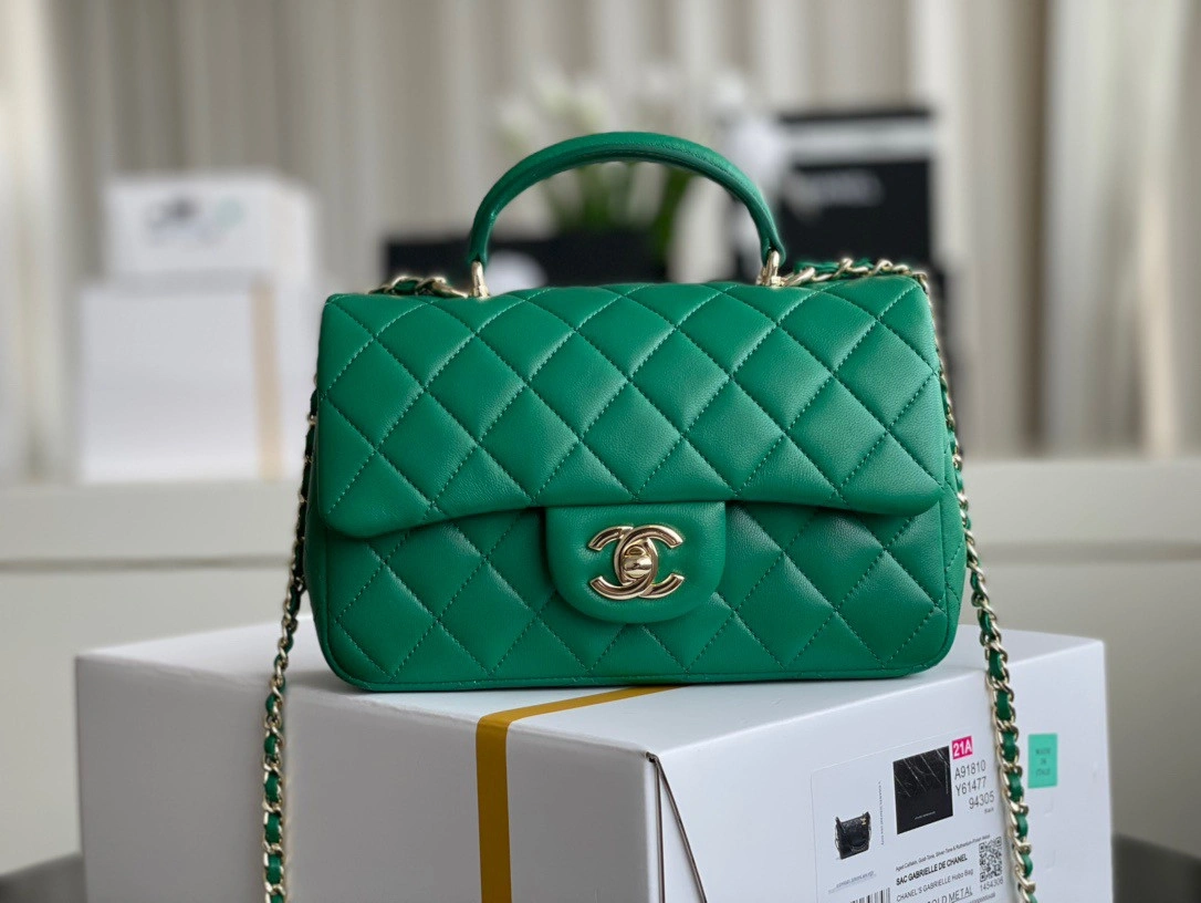 CHANEL MINI FLAP BAG WITH TOP HANDLE Affordable 992