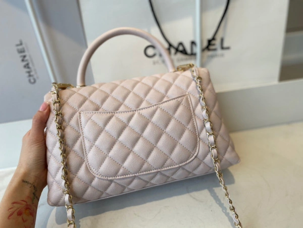 CHANEL LARGE FLAP BAG WITH TOP HANDLE EasyMatch 1028 - Image 3