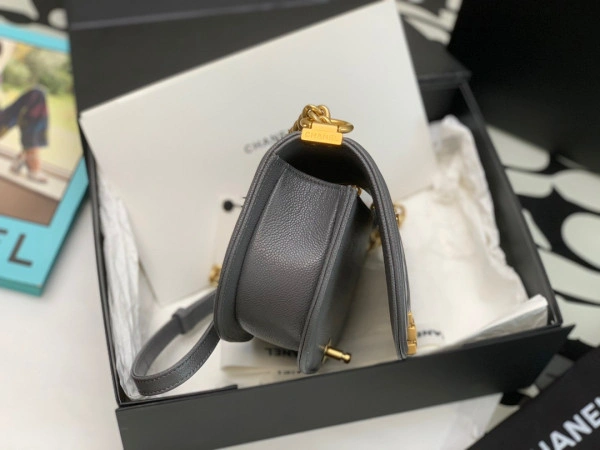 CHANEL SMALL BOY MESSENGER BAG Popular 185 - Image 5