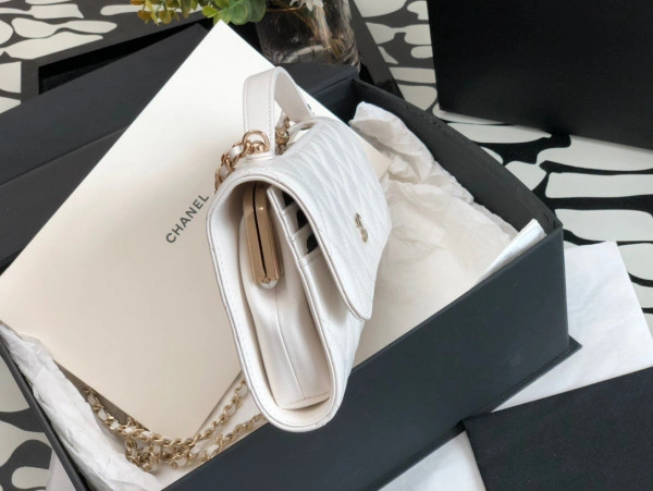 CHANEL FLAP PHONE HOLDER WITH CHAIN EasyMatch 1314 - Image 4