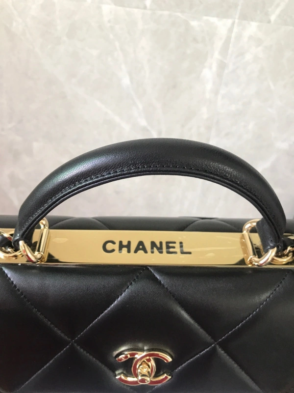 CHANEL FLAP BAG WITH TOP HANDLE BestValue 1012 - Image 6