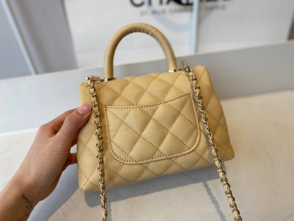 CHANEL MINI FLAP BAG WITH TOP HANDLE NewStyle 1042 - Image 5