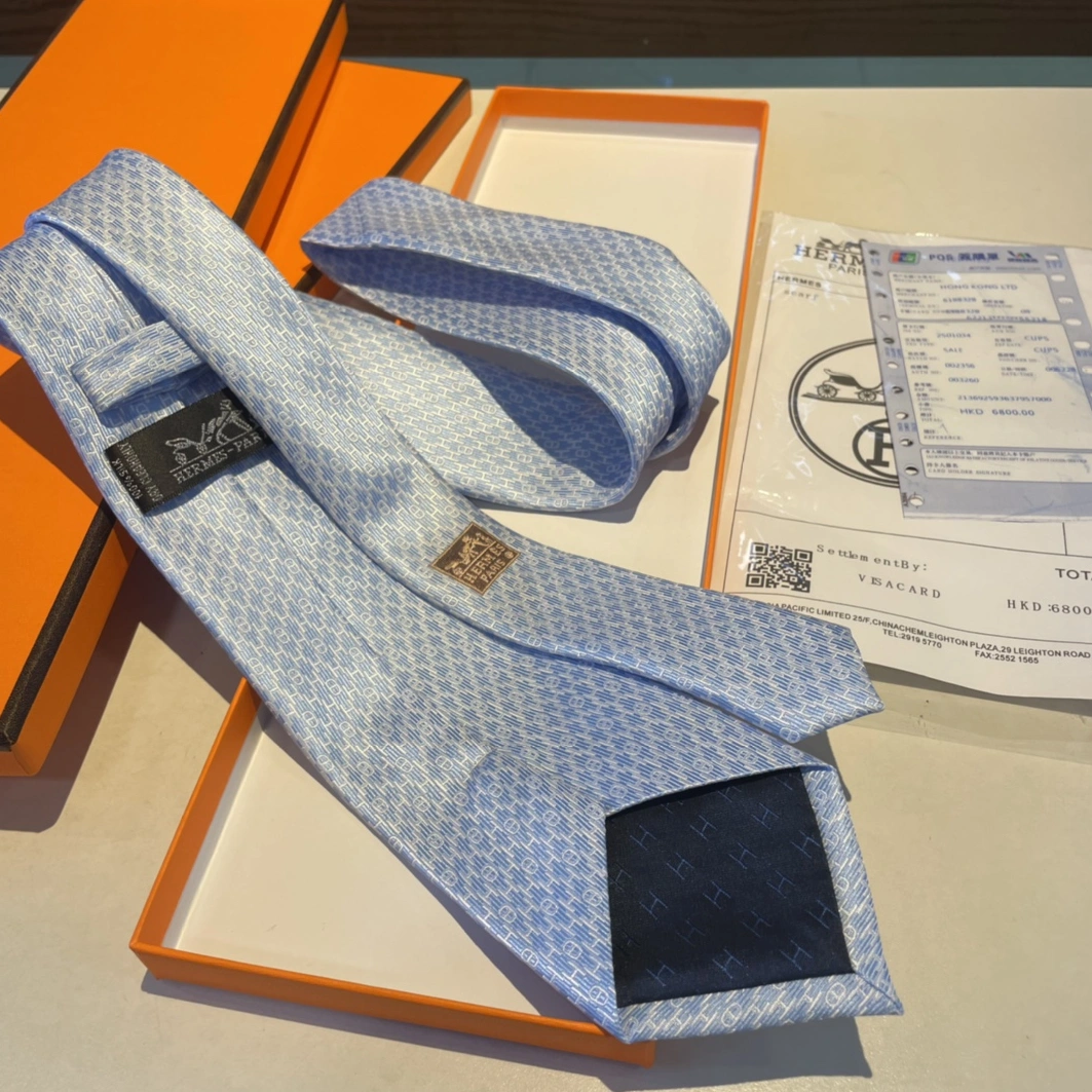 Bold 5907 Hermes Necktie For Men - Image 6