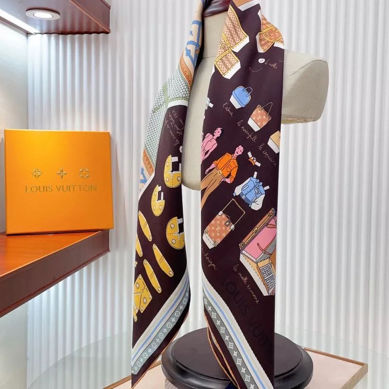 Breathable 8166 Louis Vuitton Silk Squares - Image 4