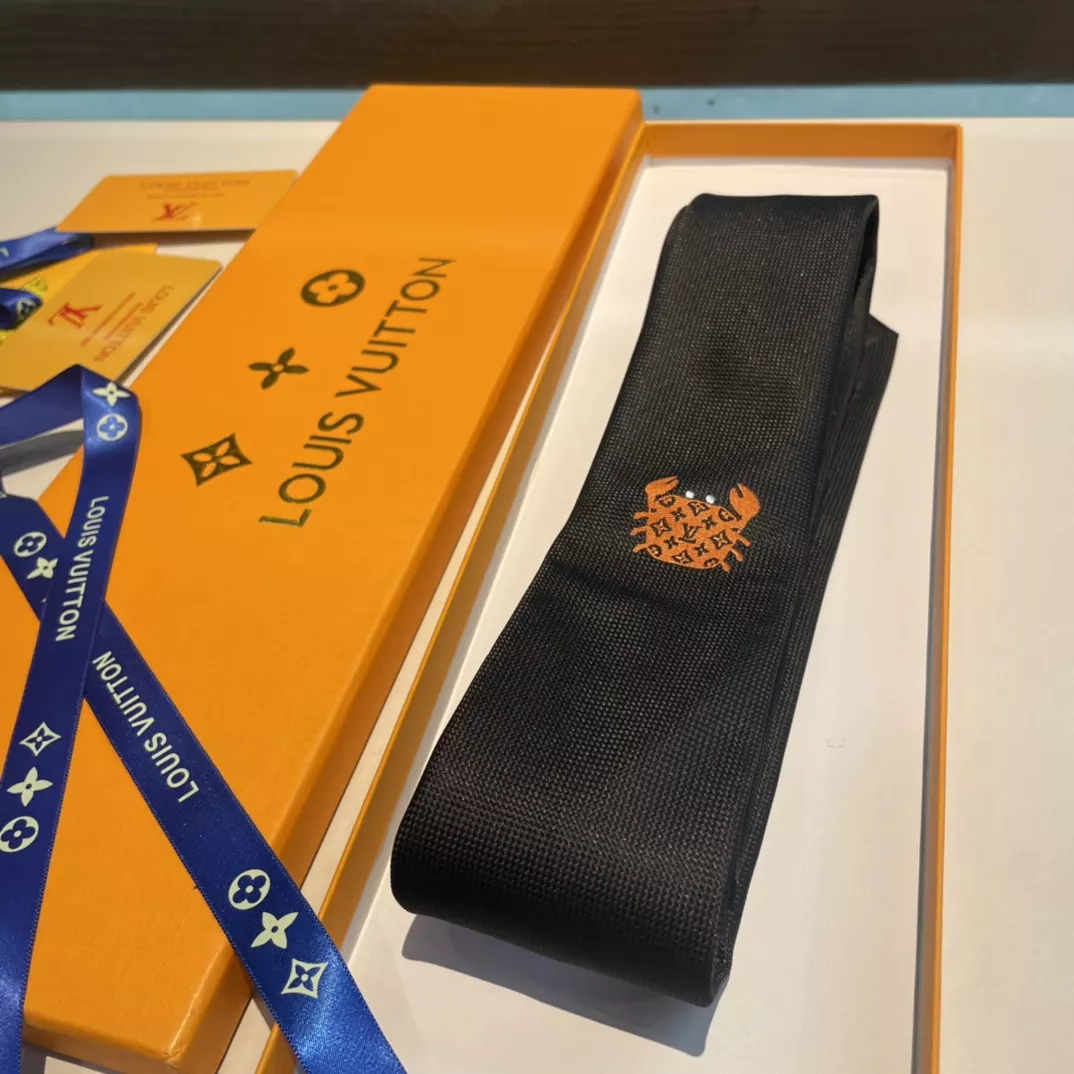 Bright 2219 Louis Vuitton LV Necktie