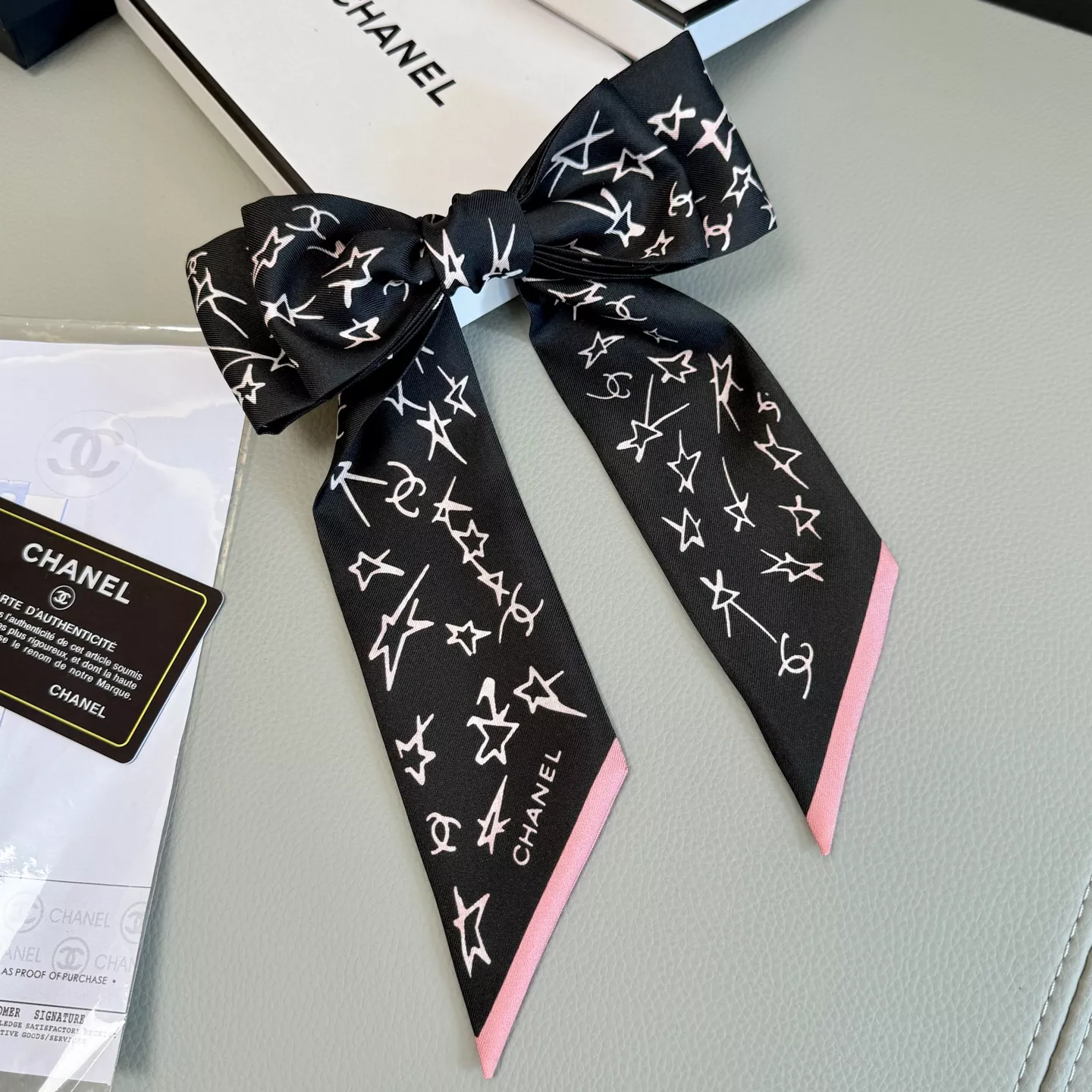 Chanel Silk Scarf Trendy 5329 - Image 3