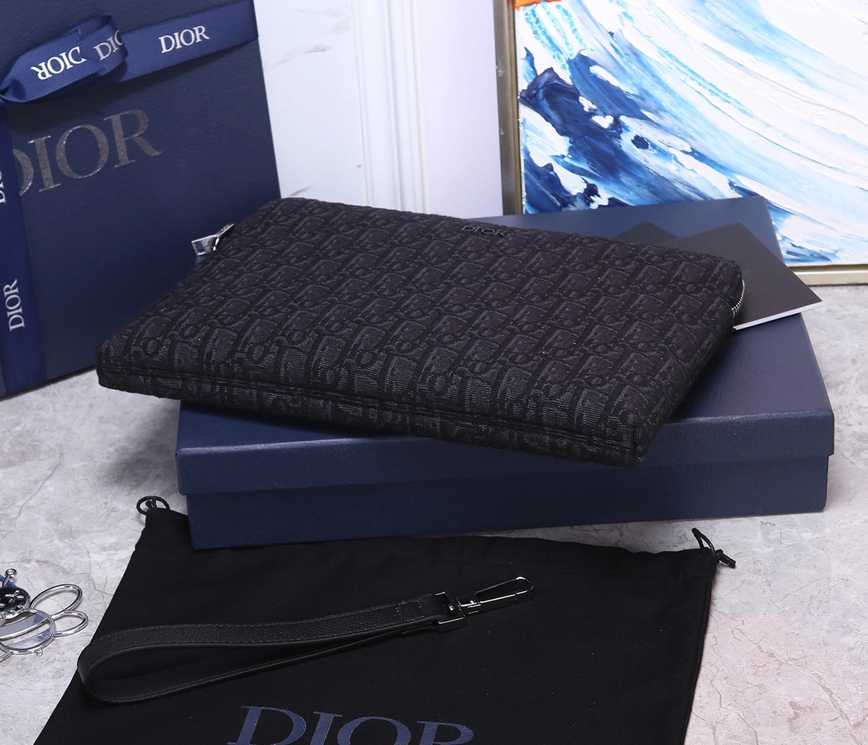 Christian Dior AAA Man Wallets Cozy 6604 - Image 4