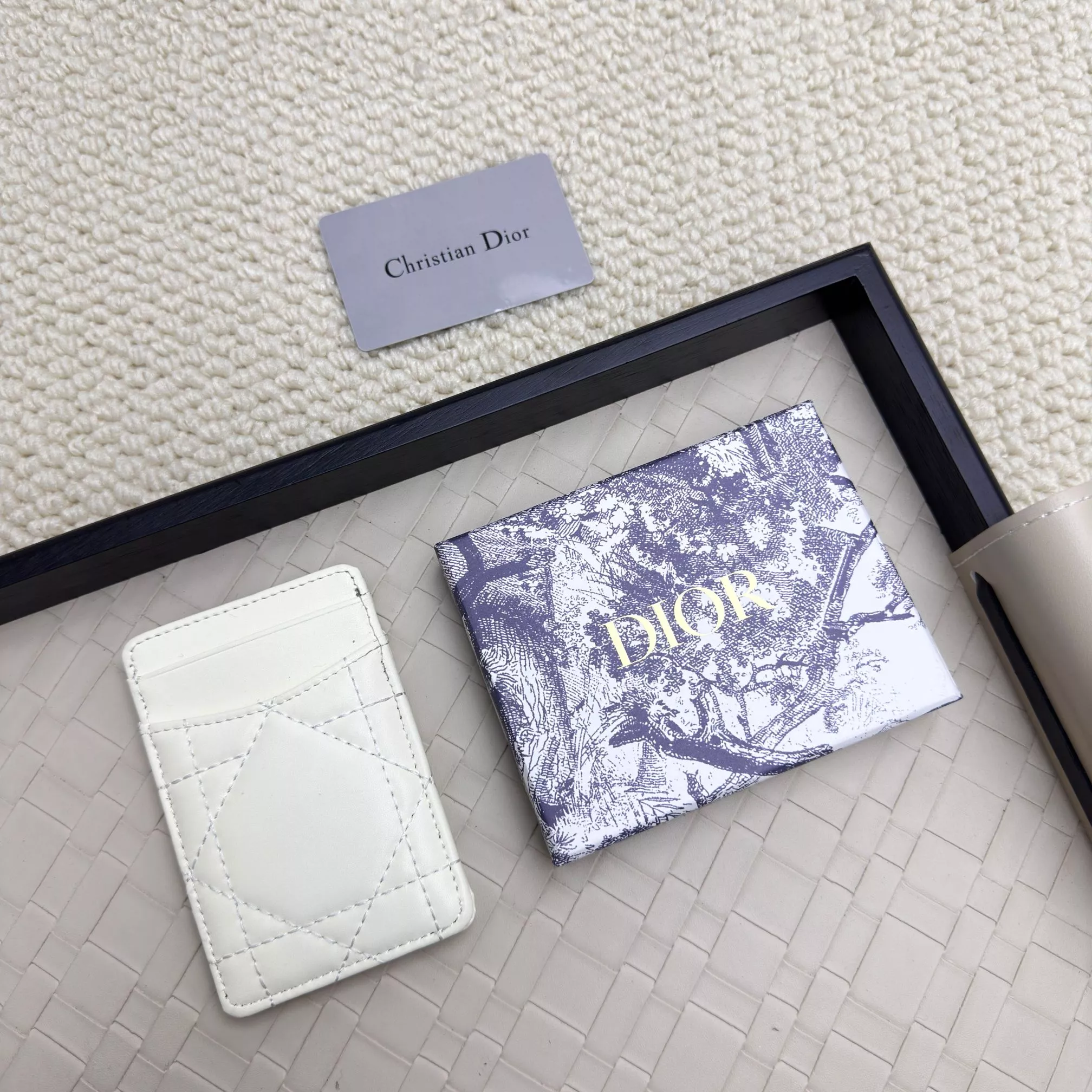 Christian Dior Card Case Stylish 3944