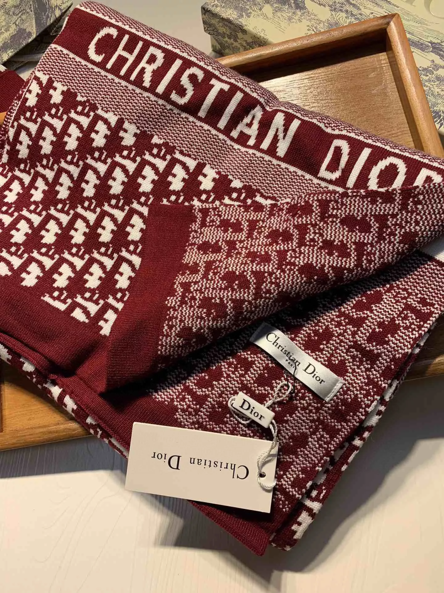 Christian Dior Hat and Scarf Set TopPick 8946 - Image 3