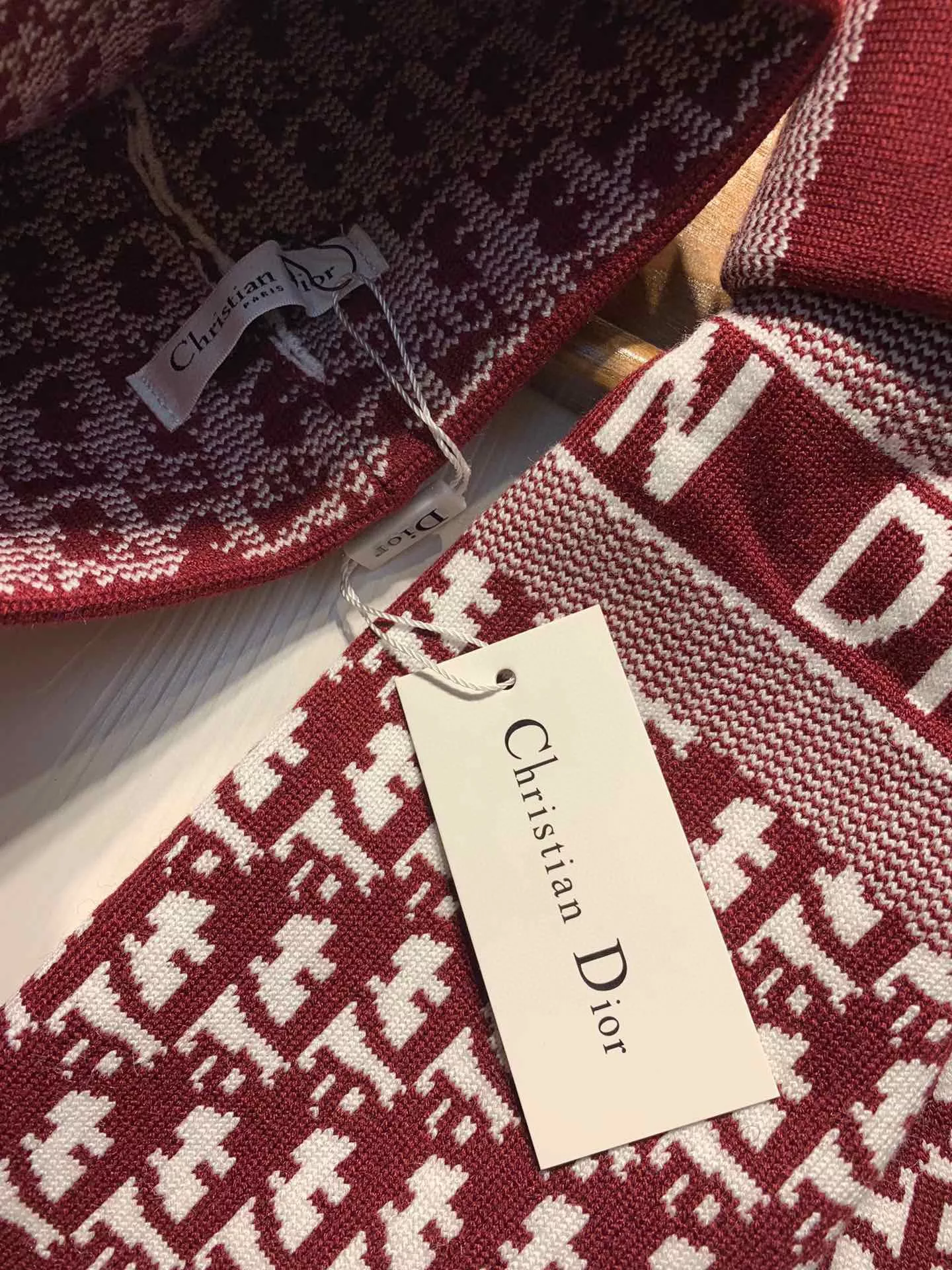 Christian Dior Hat and Scarf Set TopPick 8946 - Image 6