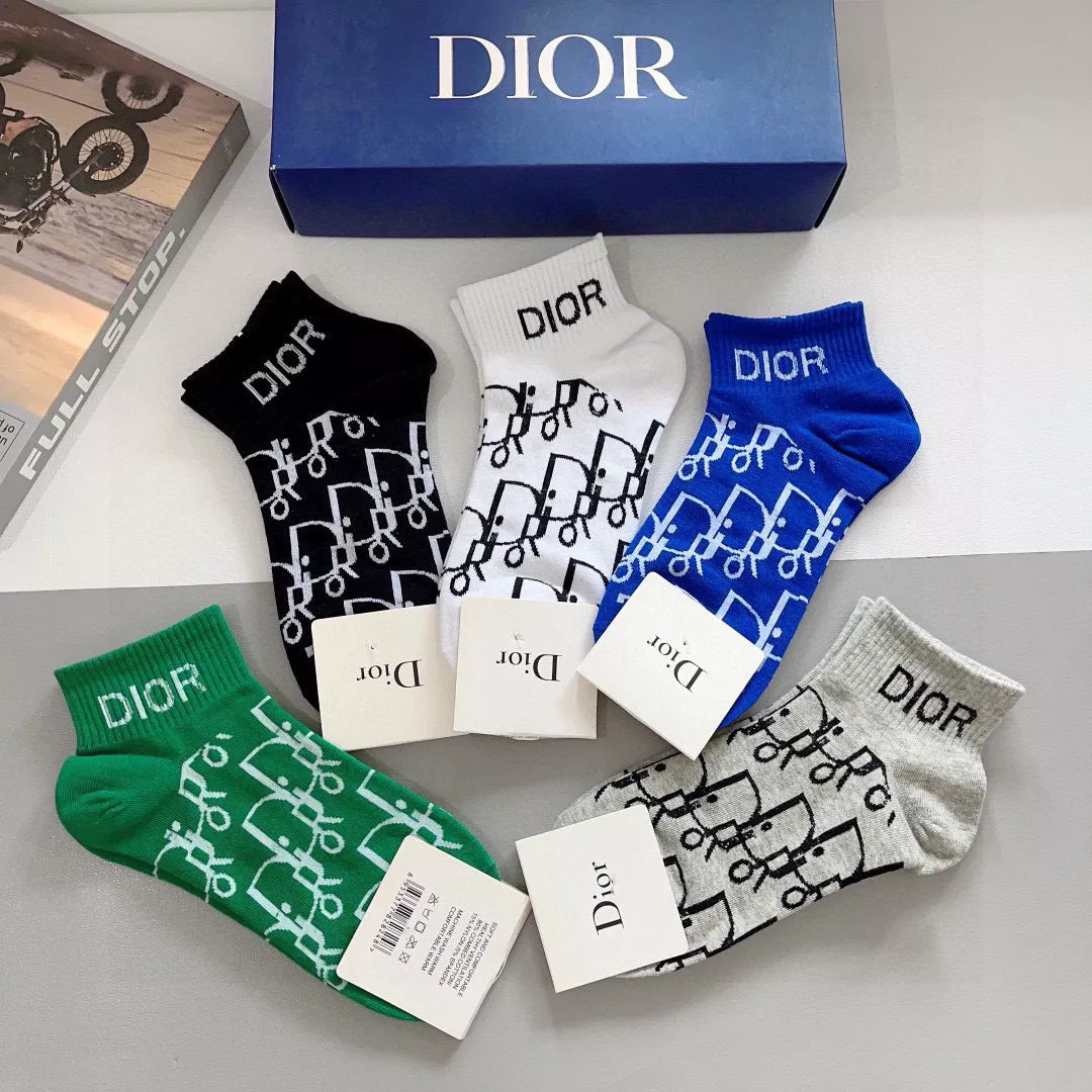 Christian Dior Socks HighQuality 6741 - Image 4