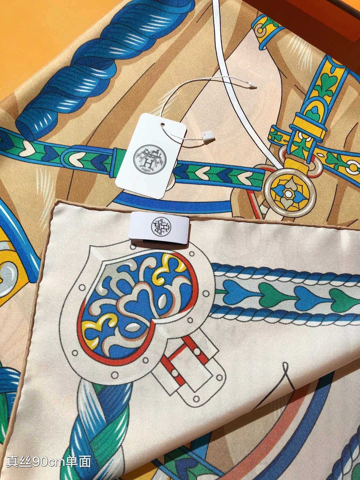 Comfortable 9398 Hermes Silk Square For Women - Image 4