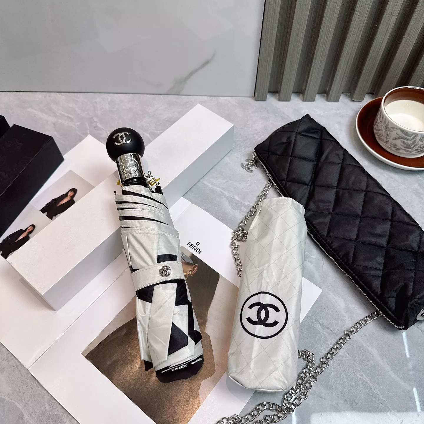 Comfortable 9542 Chanel Umbrellas