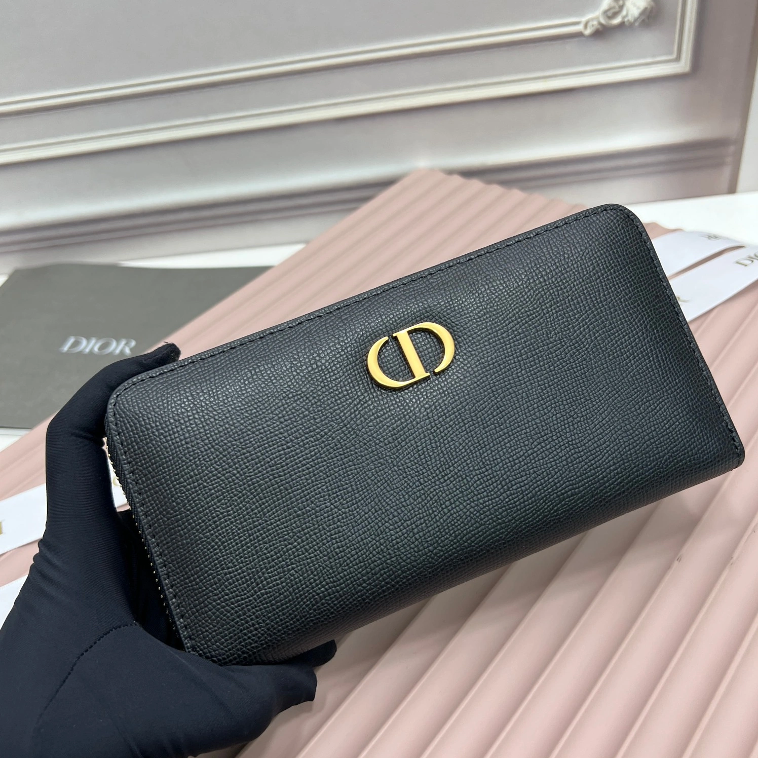 Comfortable 9949 Christian Dior AAA Man Wallets - Image 4