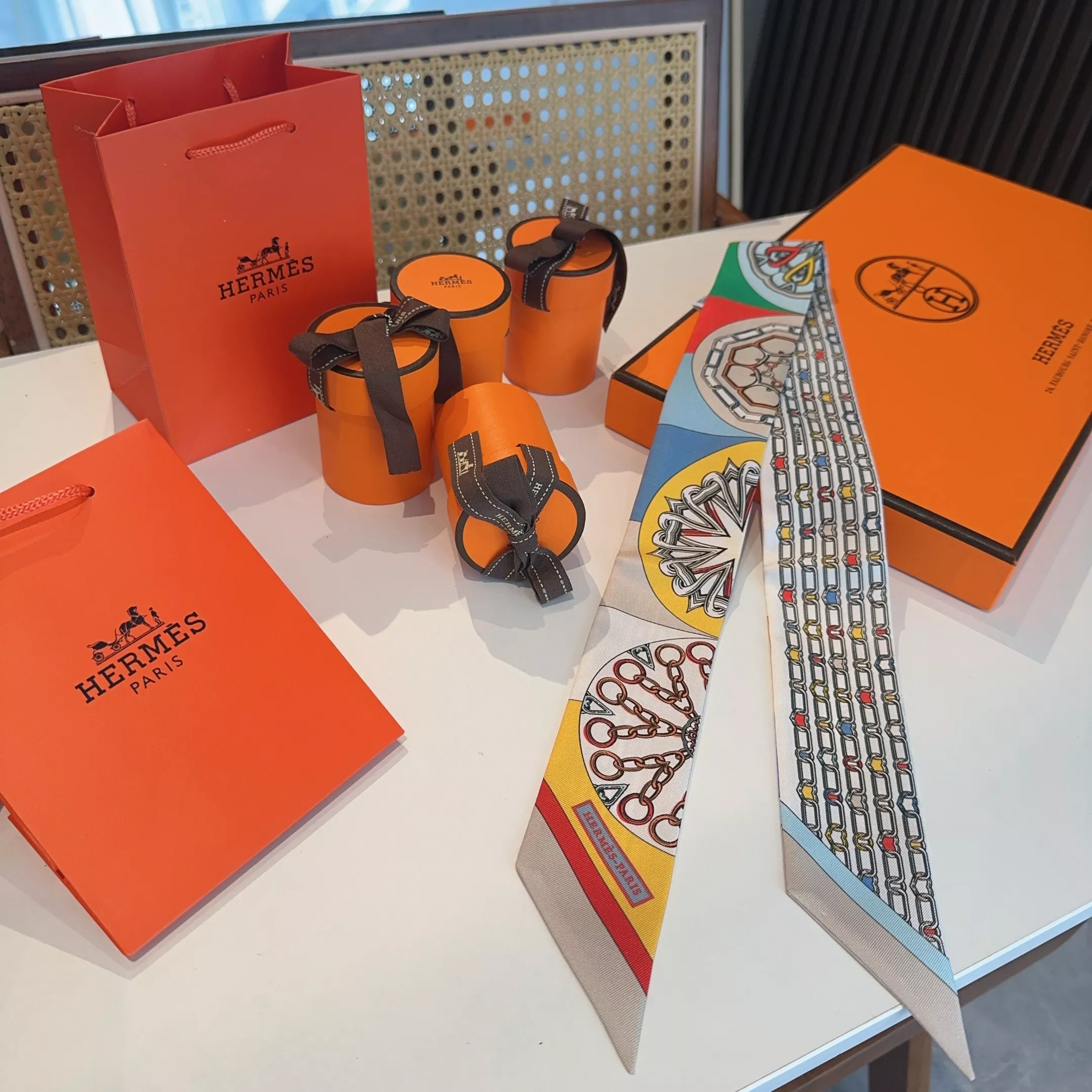 Compact 2078 Hermes Silk Scarf