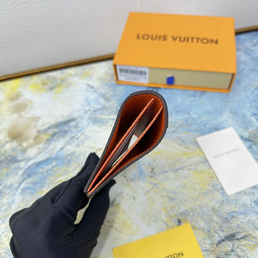 Compact 3222 Louis Vuitton LV Card Case For Unisex - Image 3