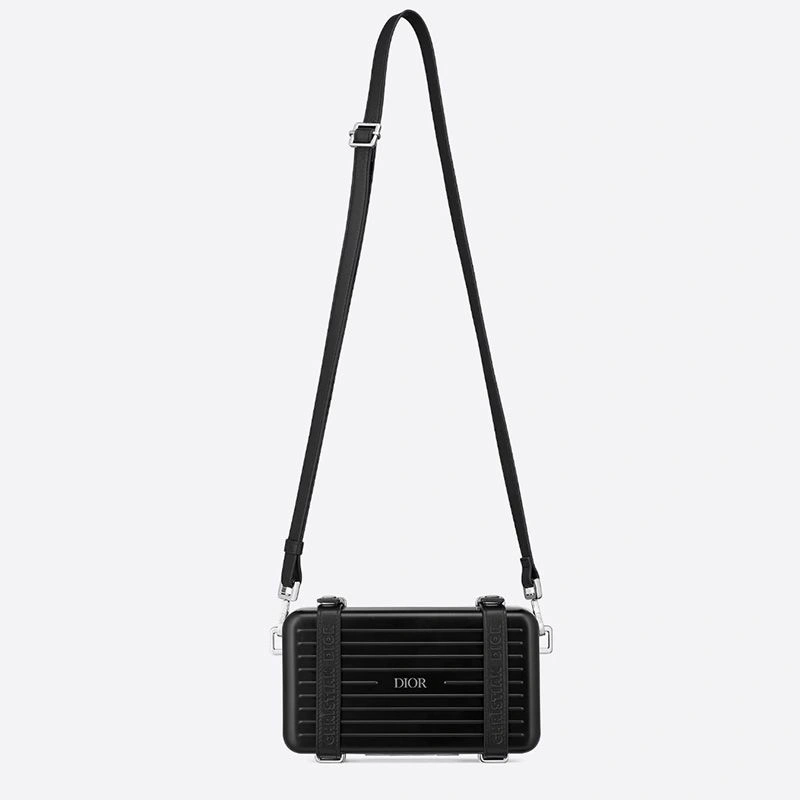 Dior x Rimowa Personal Clutch Aluminum Black Affordable 996