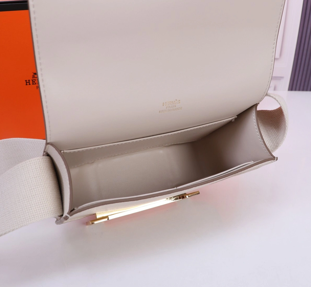 Durable 7781 Hermes AAA Quality Messenger Bags For Women - Image 8