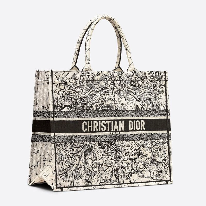 EasyMatch 3340 Dior Book Tote Constellation Motif Canvas Grey - Image 3