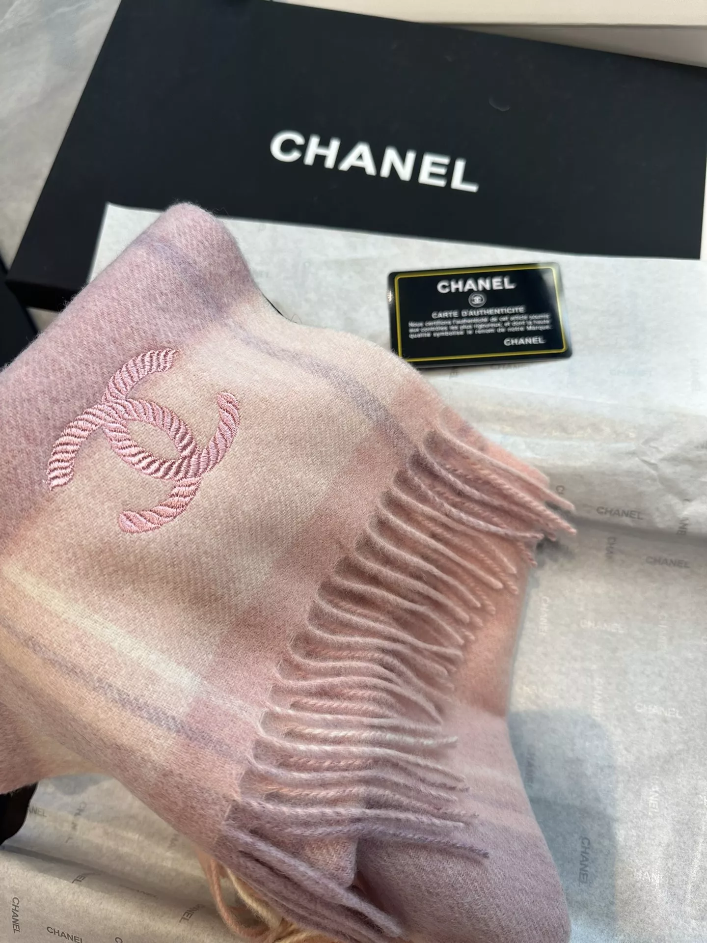 Elegant 856 Chanel Scarves For Women - Image 3