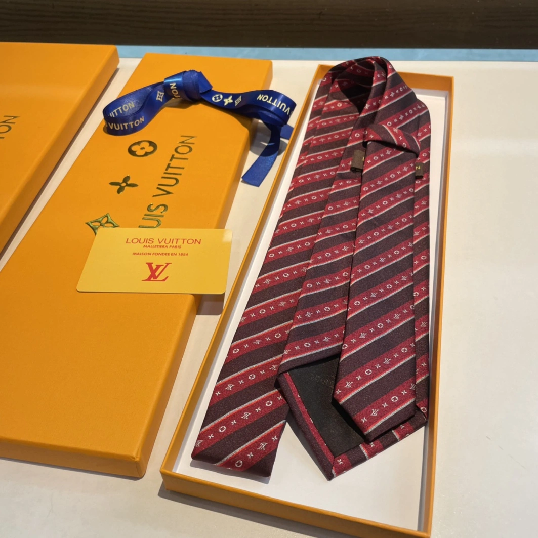 Fashionable 9916 Louis Vuitton LV Necktie For Men - Image 7