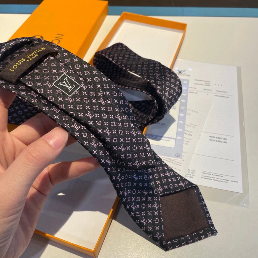 GoAnywhere 7117 Louis Vuitton LV Necktie For Men - Image 3