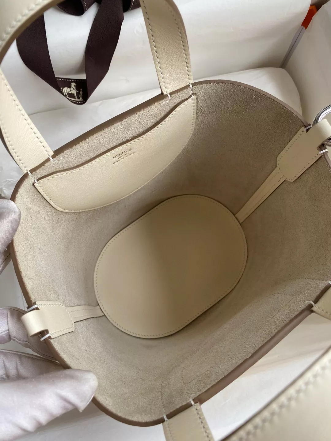 Hermes AAA Quality Handbags In Silver For Women SmartChoice 2568 - Image 5