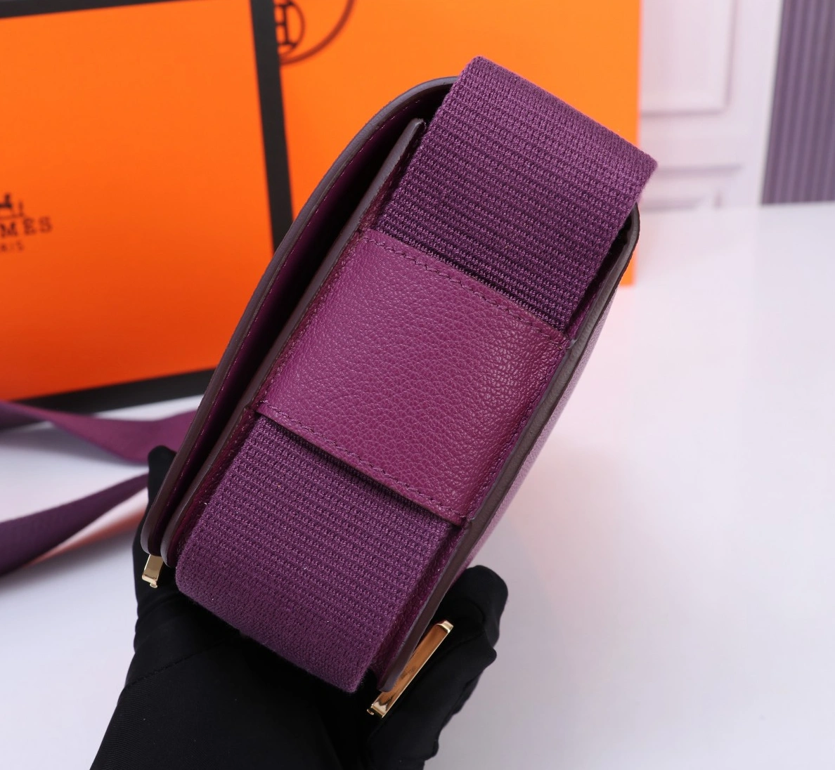 Hermes AAA Quality Messenger Bags For Women Bright 4031