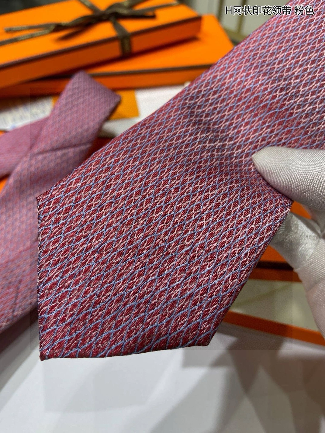 Hermes Necktie For Men Durable 2795 - Image 5