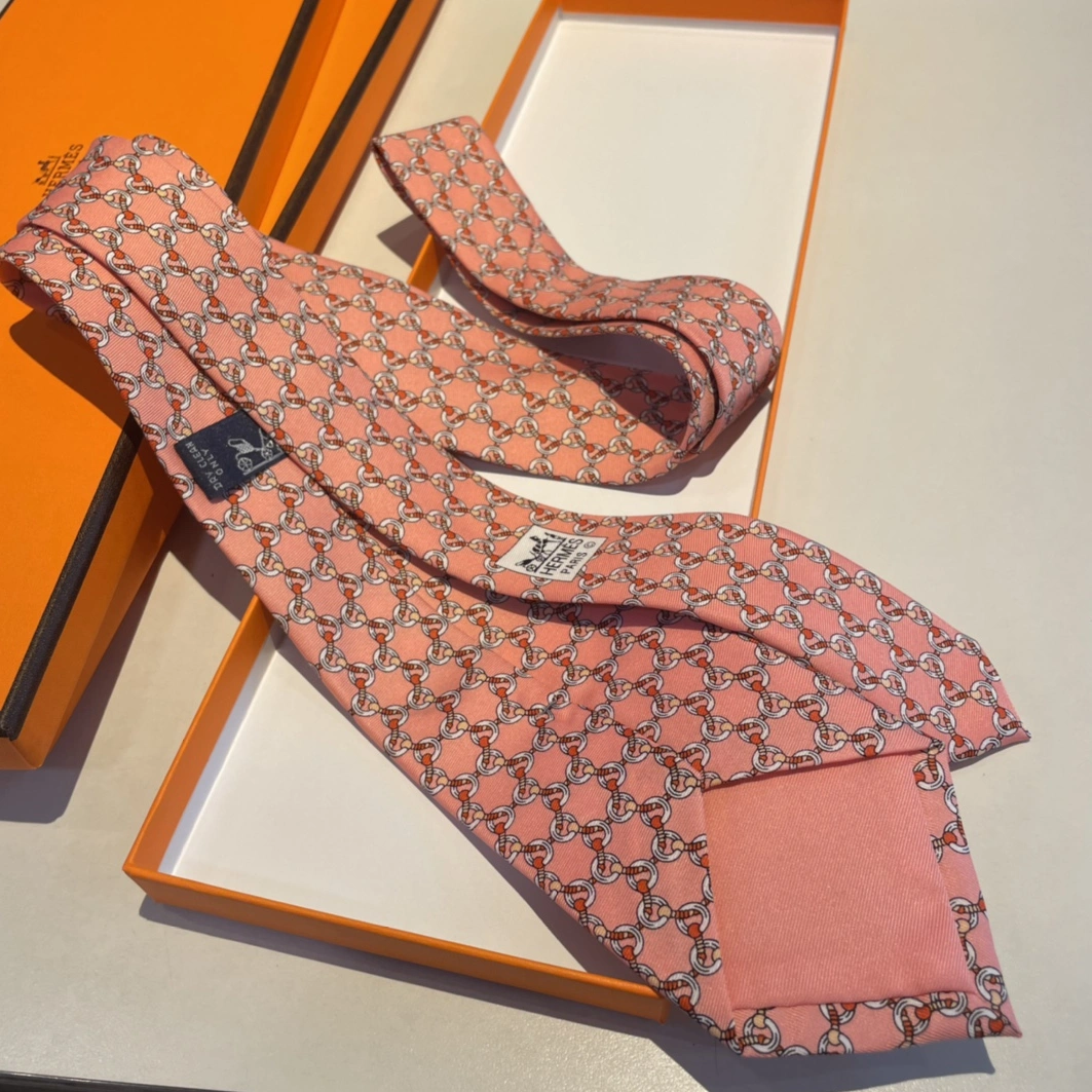 Hermes Necktie For Men TopPick 9895 - Image 6
