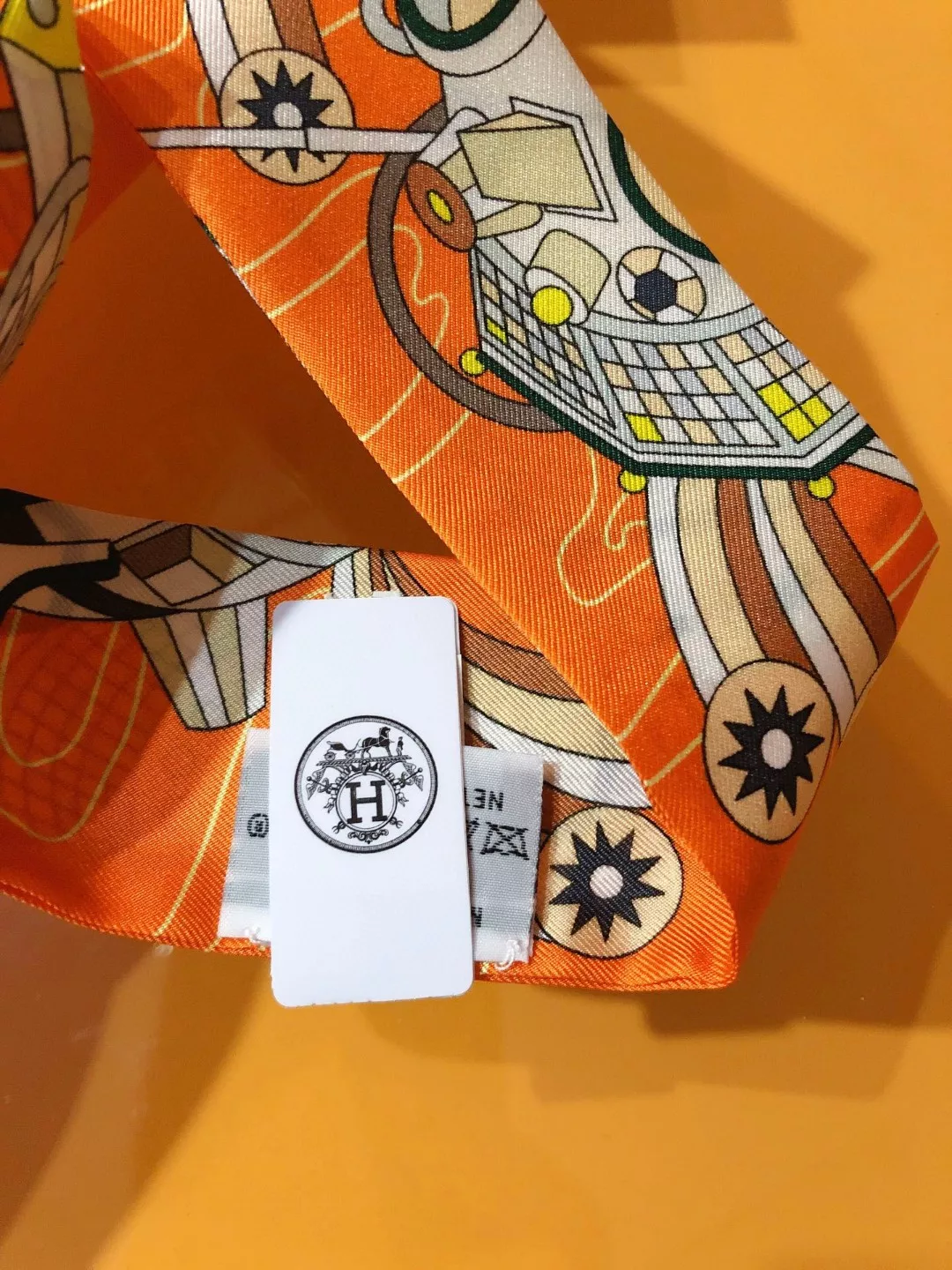 Hermes Silk Scarf Functional 2384 - Image 3
