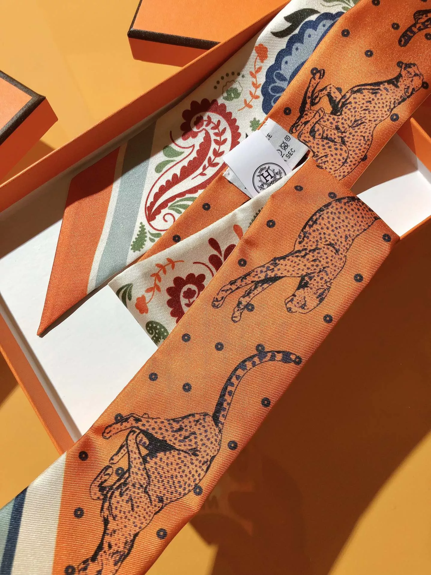 Hermes Silk Scarf Practical 5059 - Image 5