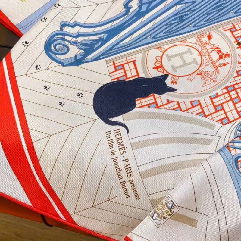 Hermes Silk Squares Reliable 2136 - Image 4