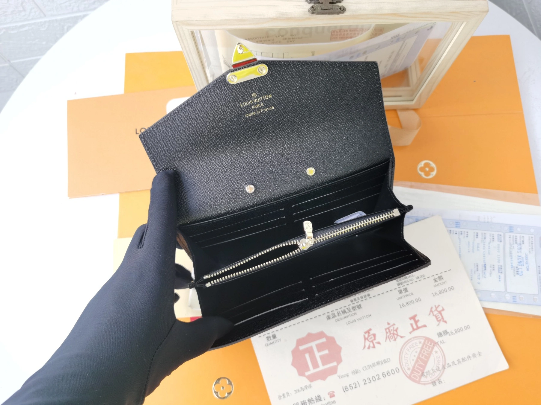 Lightweight 7801 Louis Vuitton LV Card Case For Women - Image 7