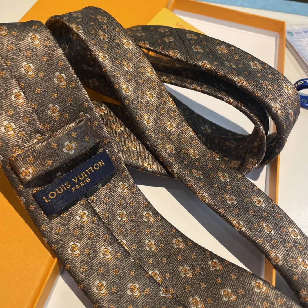 Lightweight 8306 Louis Vuitton LV Necktie For Men - Image 5
