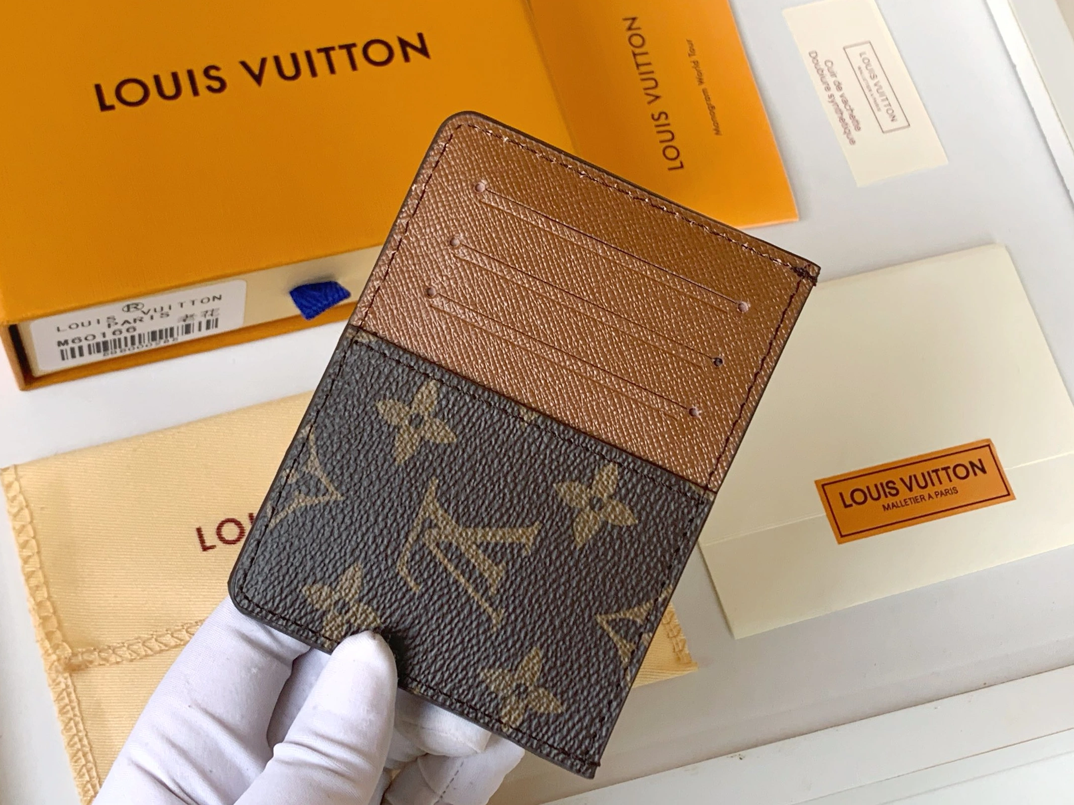 Louis Vuitton Card Case Practical 4185