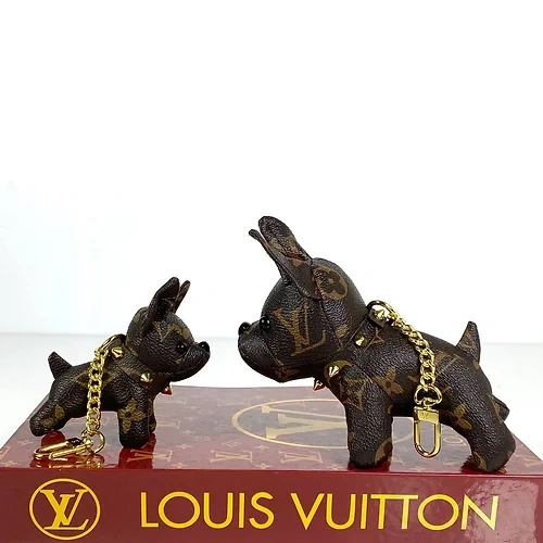 Louis Vuitton Dog Charm Keychain - Image 4