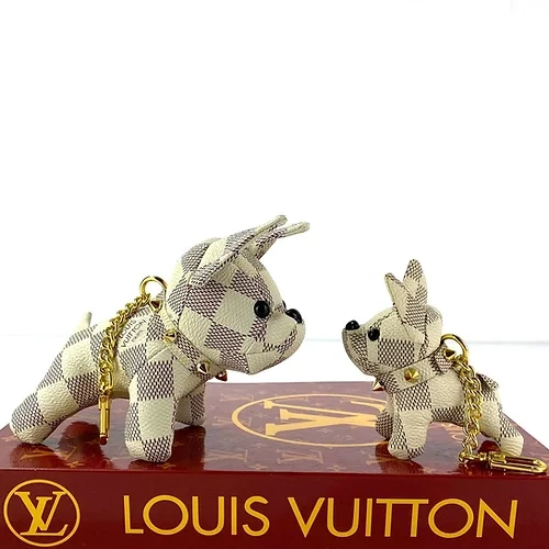 Louis Vuitton Dog Charm Keychain - Image 3
