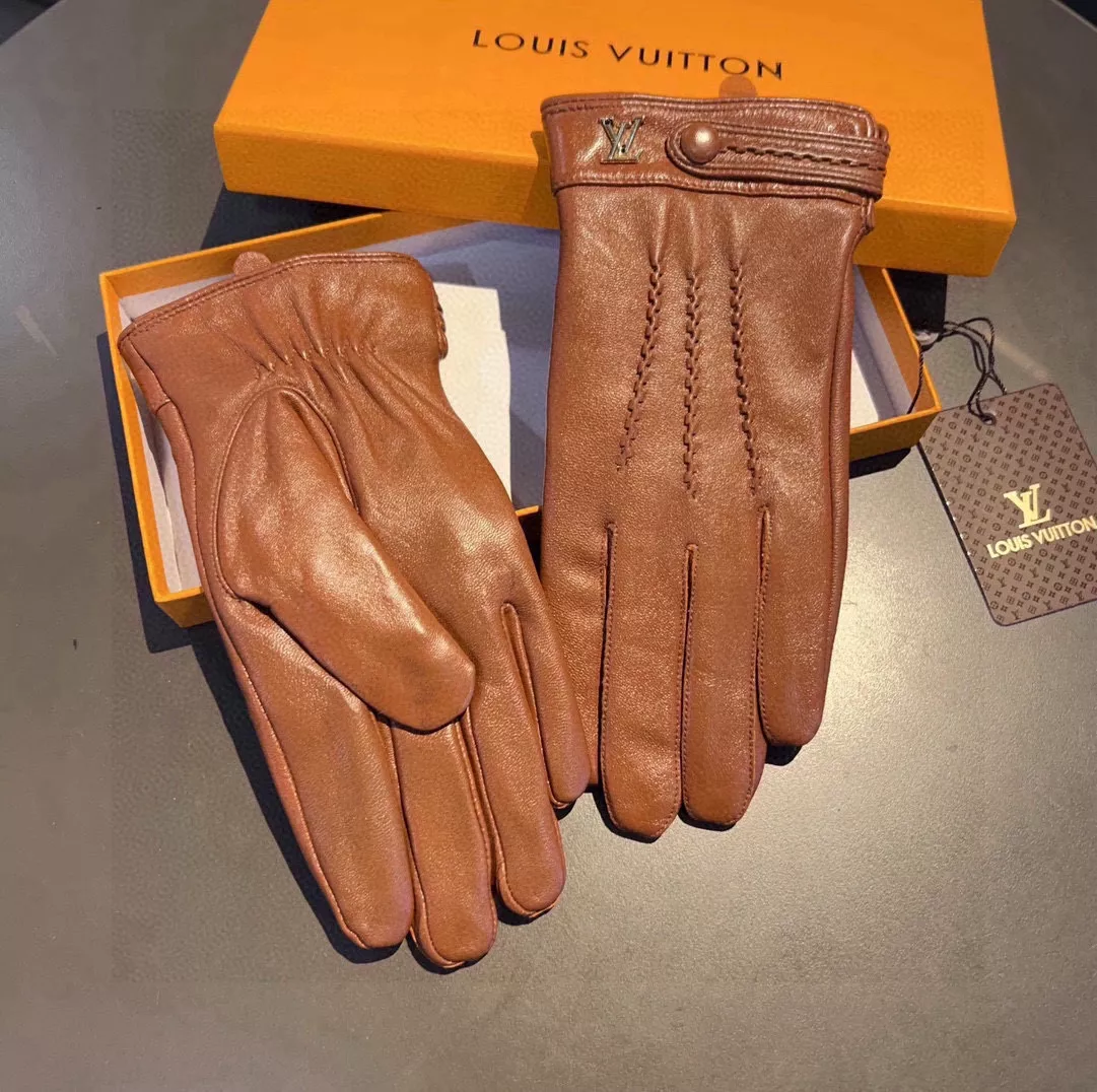 Louis Vuitton LV Gloves For Men Trendsetting 8493