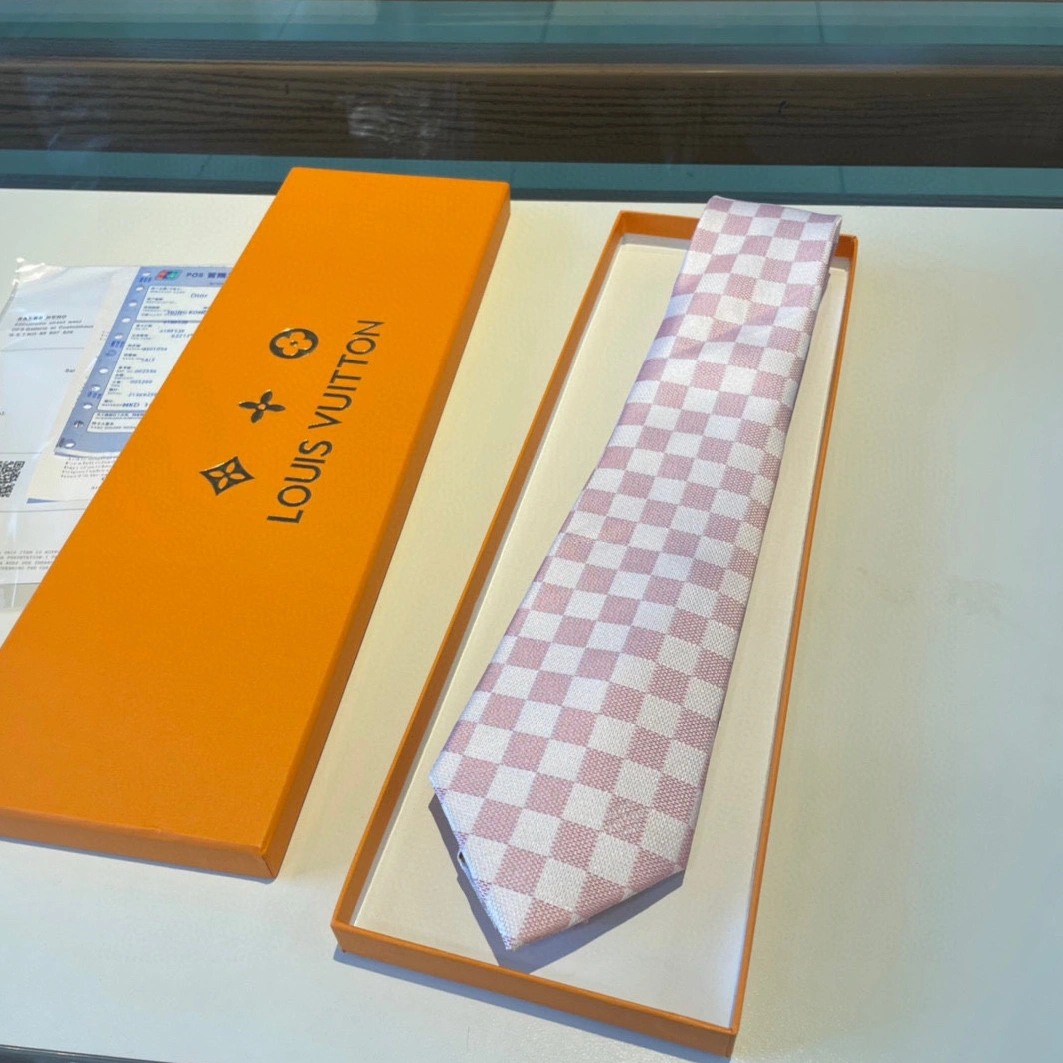 Louis Vuitton LV Necktie For Men Breathable 4993