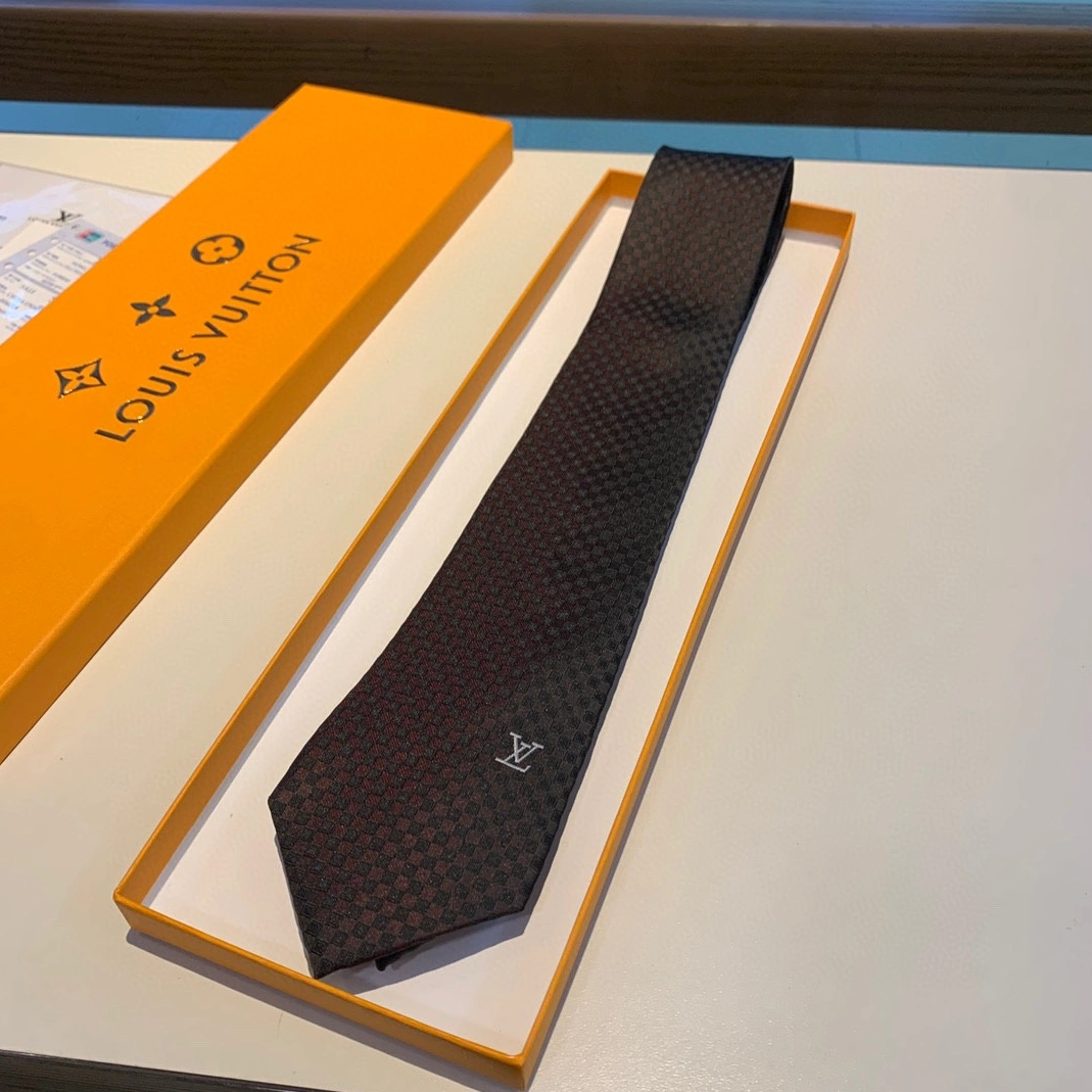 Louis Vuitton LV Necktie For Men Bright 4353