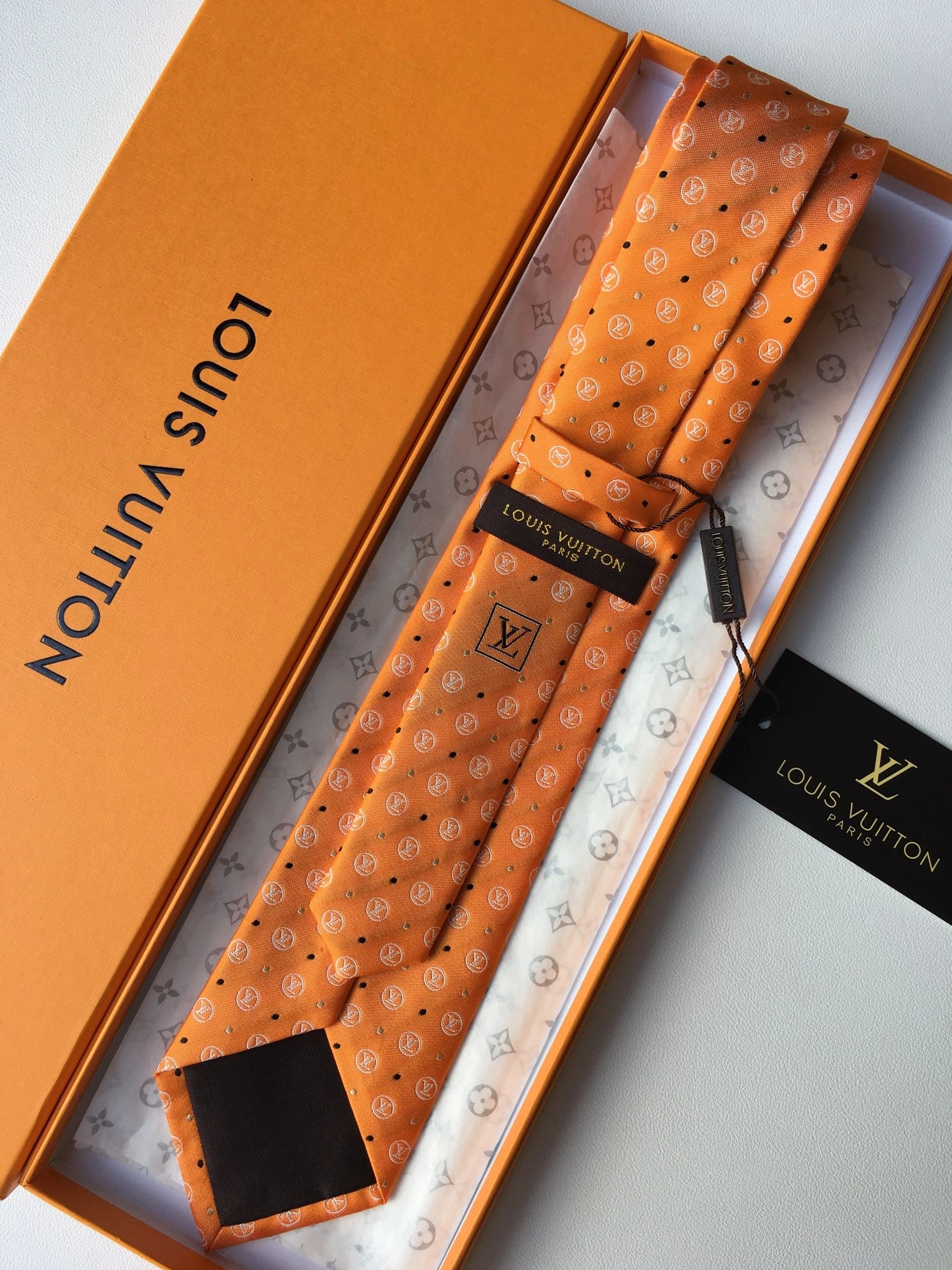 Louis Vuitton LV Necktie For Men Classic 9338 - Image 4