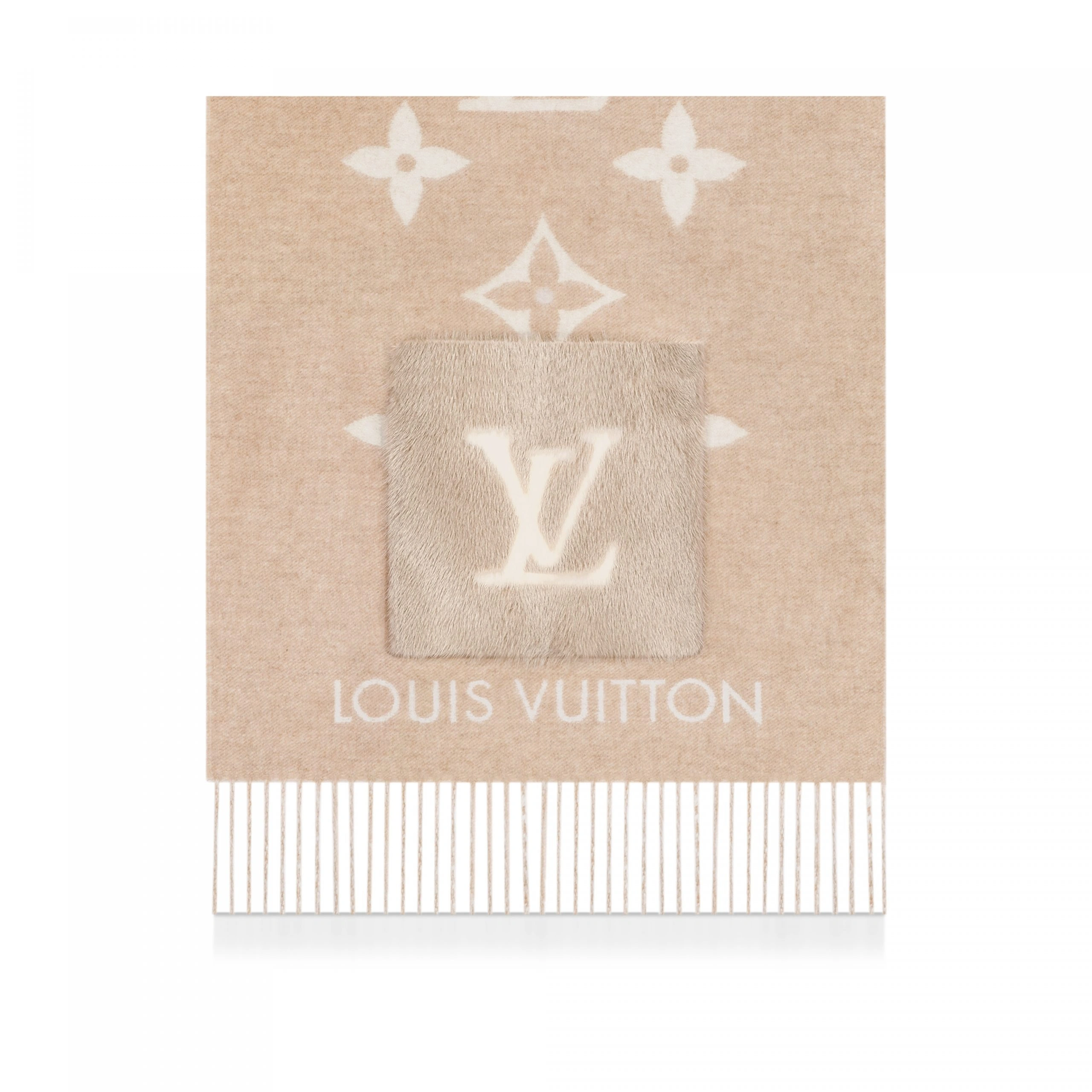 Louis Vuitton M74354 Cold Reykjavik Beige Scarf - Image 4