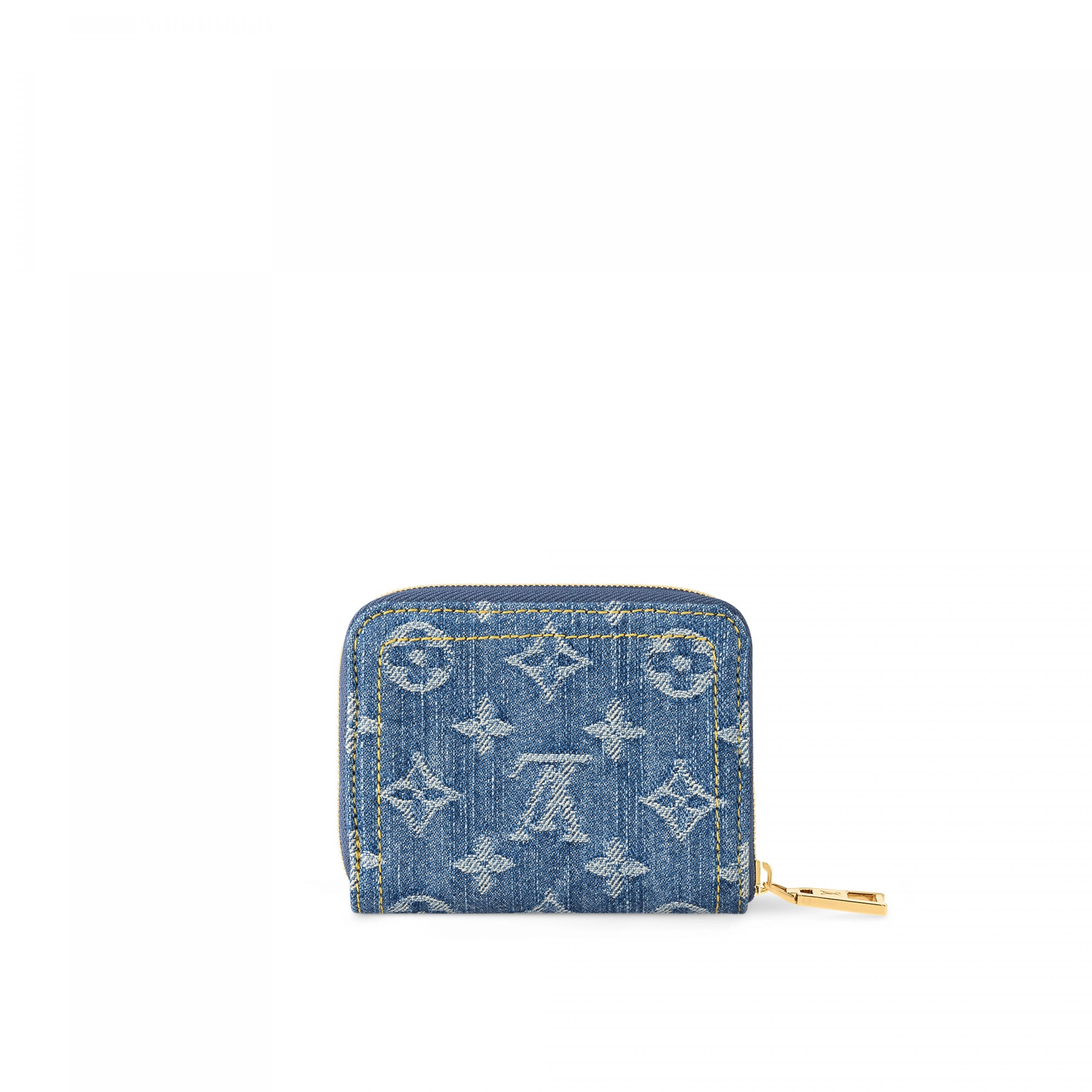Louis Vuitton M82957 Zippy Coin Purse Denim Blue - Image 5