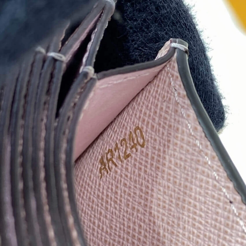 Monogram Louis Vuitton Monogram Canvas Card Holder Pink - Image 9