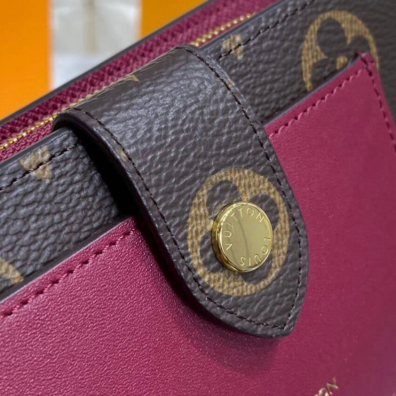 Large zip Louis Vuitton Monogram Canvas Juliette Wallet - Image 6