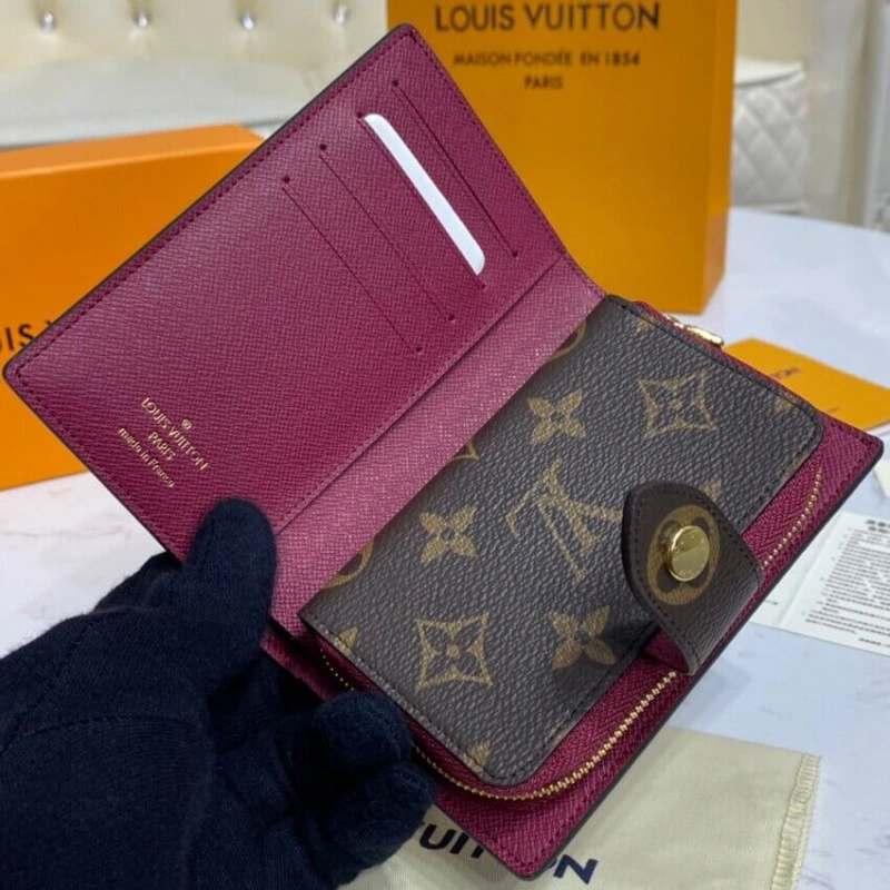Large zip Louis Vuitton Monogram Canvas Juliette Wallet - Image 10