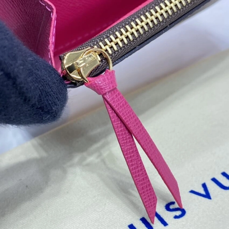 <span styl Louis Vuitton Monogram Canvas Rosalie Coin Purse Rosy - Image 8