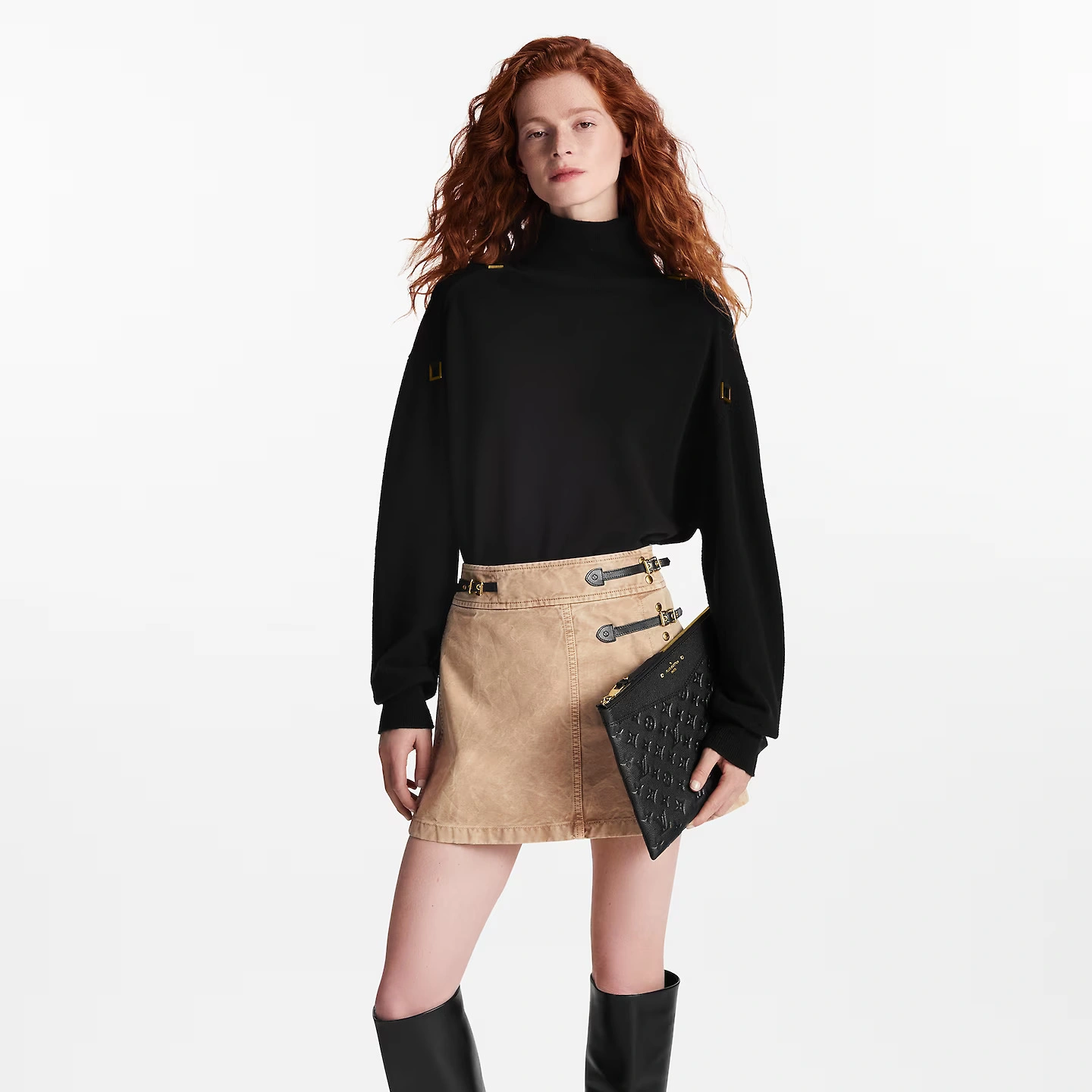 Louis Vuitton Monogram Empreinte Leather M62937 Daily Pouch - Image 7