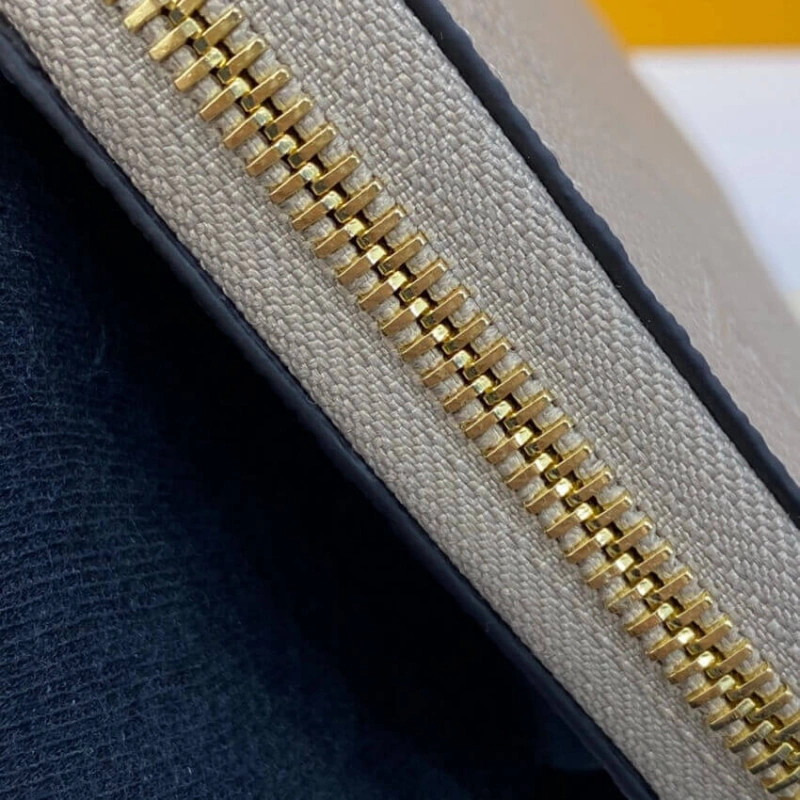 Goldcolou Louis Vuitton Monogram Empreinte Zippy Wallet Tourterelle - Image 6